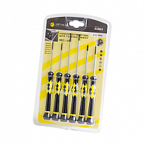 Набор отверток ER-M05-6 для точных работ 6 предметов ЭВРИКА